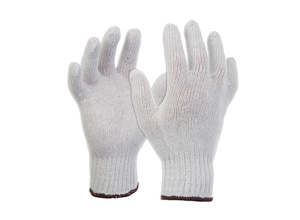Hand Protection Personal Safety: Knitted Polycotton Gloves, 12 packs