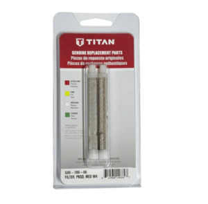 Spray Painting: Titan Threaded White Spray Gun Filters - 2 Pack