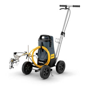 Spray Painting: Wagner 18V SprayPack With Line Cart - Line Marking Made Easy