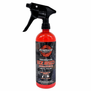 Frontpage: Renegade EZ Red Sprayable Metal Polish - Bright, Clean And Protected