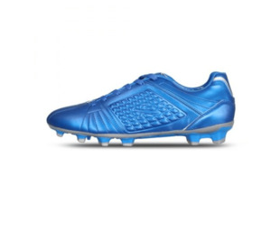 Football: Vector X Velocity Football Shoes (Blue-Silver)