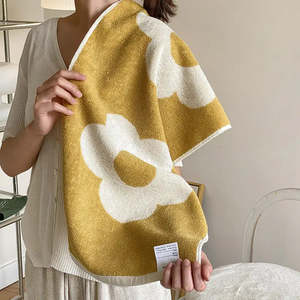 Bedding Bath: Flower Pure Cotton Towel Soft