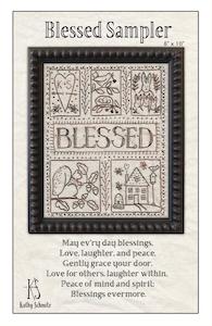 Kathy Schmitz - "Blessed Sampler" Pattern