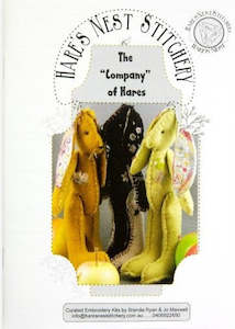 Hares Nest Stitchery: Hare's Nest Stitchery ~A company of Hares~ Pattern