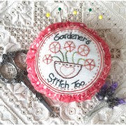 Nikki Tervo: Nikki Tervo Designs Pattern ~ Gardeners Stitch Pincushion