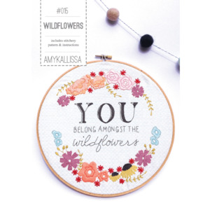 Amy Kalissa: Wildflowers~ Pattern by Amy Kallissa