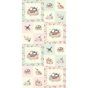 Little Wren Cottage ~ teacup bird panel