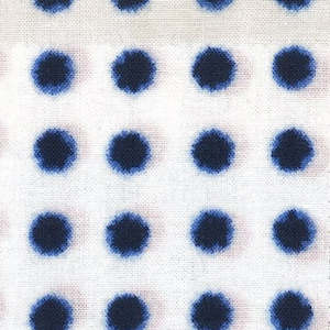 Japanese Designs: Sakuru~ white & blue dots~ Japanese fabric