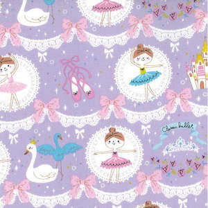 Japanese Designs: Amai~ Purple Ballet Girls