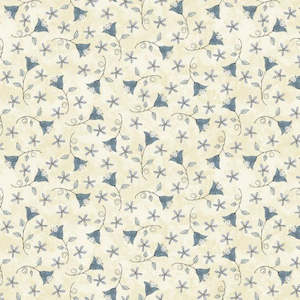 Gail Pan~Butterflies & Blooms~ Tulip Toss~Cream