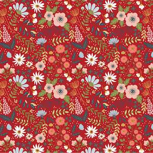 Poppie Cotton ~ Farmgirls Unite ~ Red Farm Girl