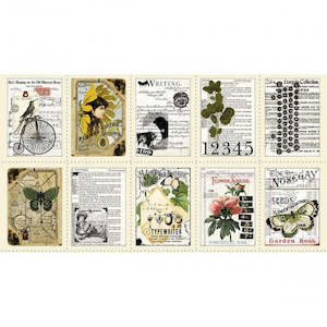 Art Journal~Flower Press Patch Panel