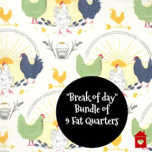Break Of Day: Break of Day~Fat Quarter Bundle of 9