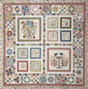 Blume Grow: Blume & Grow Fabric pack for the The Birdhouse Quilt & Cushion Pattern