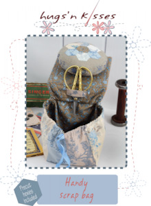 Hugsn Kisses: Hugs'n Kisses~ Handy Scrap Bag & Pincushion