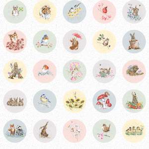 Bramble Patch: Bramble Patch ~ Minky~ Animal Portraits~ Panel