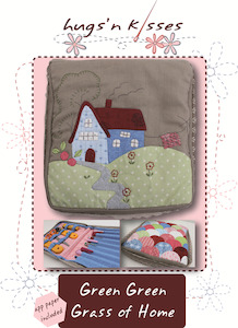 Patterns: Hugs'n Kisses~Green Green Grass of Home ¬ Bag Pattern