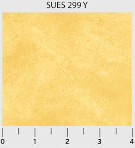 P&B Textiles Suede ~SUES299Y~ soft hues~ 1.2 m end of bolt