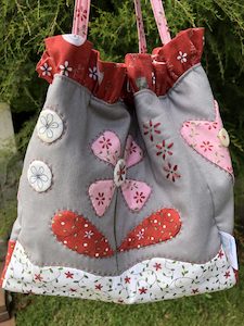 Gail Pan: Gail Pan~Frilly Dilly~ bag pattern