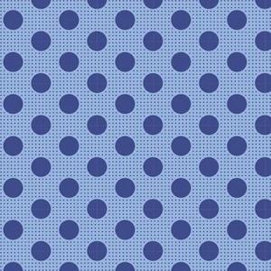 Tilda ~ Medium Dots Denim Blue