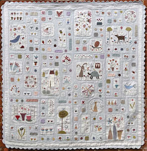 Hatched Patched: Hatched & Patched~A Day in HappyLand~Quilt Pattern