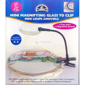 Haberdashery: DMC-Mini Magnifying Glass 3 x Magnifictation