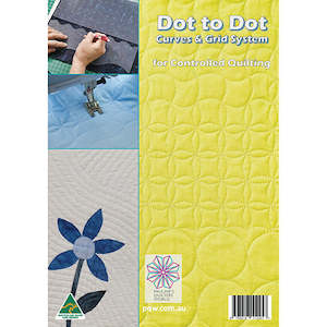 Pauline' s Quilter's World~ Quilt As You Go ~ Dot to Dot curved template