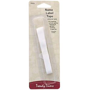 Name Label Tape ~ 3 metres