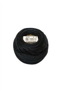 Dmc: DMC Cotton Perle 12 thread ~ DMC 310-black