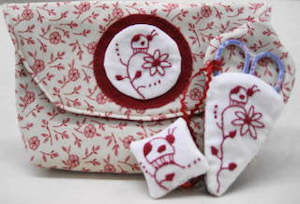 Fig 'n' Berry Creations ~ Little Ladybug sewing pouch, scissor keep & &hellip;