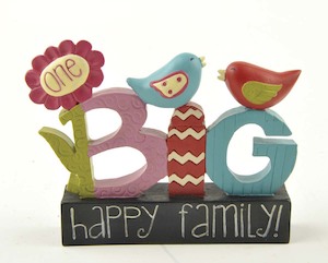 Ruffle Your Feathers Giftware Range: Ruffle your Feathers Range ~ One Big Happy family!