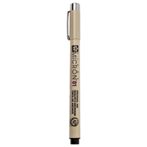 Pigma Pen 01 (.25mm) -Black