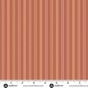Laundry Basket Quilts~ Quiltessentials~ Double Stripe Terracotta