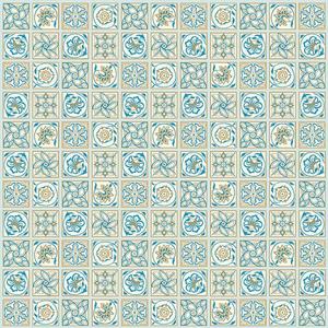 Liberty ~ The Emporium Collection 3~ Argyll Tile in Seaglass