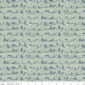 Liberty Fabrics - Postcard from the Highlands~ Coastal Cottages A