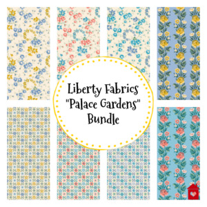 Bundle Save: Liberty Fabrics - Palace Gardens~ Bundle of 8 ~ 25 cm pieces