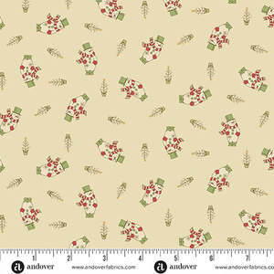Laundry Basket Quilts ~ Jingle Bell ~  Snowman~ Buttercream