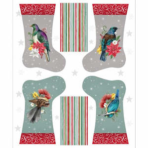Christmas Craft: Festive ~ Stocking Panel 90cm