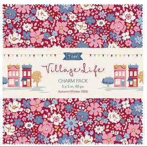 Bundle Save: Pre-order ~ Tilda~ "Village Life"~ Charm Pack