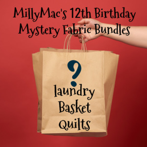 Mystery Curated Fabric Bundle ~ Laundry Basket Quilts