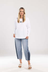 Ena Sweat White