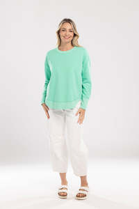 Ena Sweat Green