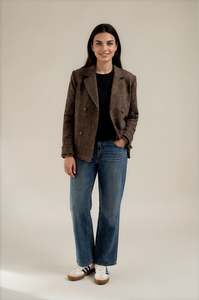 Indent Moss Aw26: Mateo Jacket - Charcoal