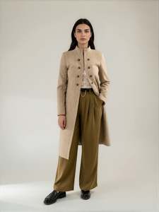 Indent Moss Aw26: Camila Coat
