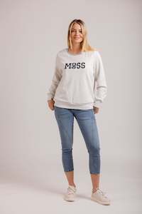Moss Winter 23: Moss Sweat Grey Marle