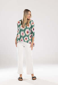 Summer Indent Mi Moso 1: Neve Top - Floral Print