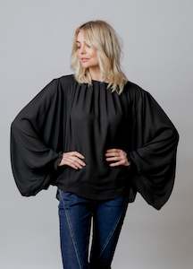 SUFFOLK BLOUSE BLACK