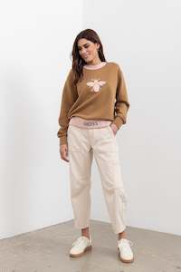 Moss Winter 26 Indent: Moss Logo line Sweat