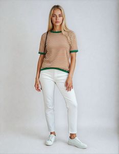 Toffee Stripe knit