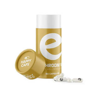 Mushrooms: Happy Caps Mushroom Mix (60 Capsules)